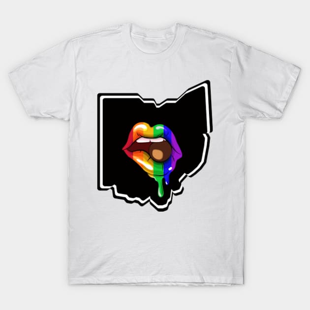 Pride Ohio T-Shirt by Official Friends Fanatic